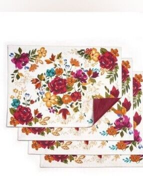The Pioneer Woman Timeless Floral Reversible Placemat X2